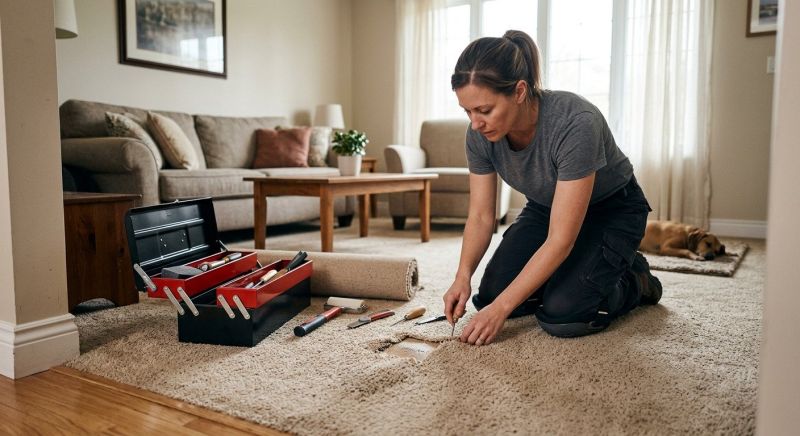 Carpet Hole Repair in Littleton, CO