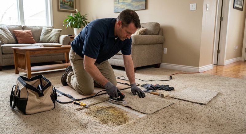 Carpet Burn Repair in Olathe, KS