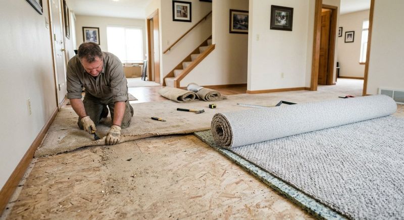 Tile Carpet Installation in Toms River, NJ